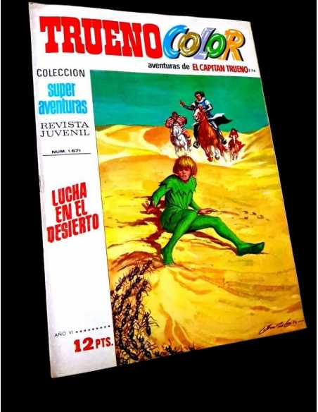 MUY BUEN ESTADO EL CAPITAN TRUENO COLOR 274 COLECCION SUPER AVENTURAS 1671 BRUGUERA