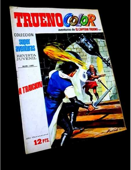 MUY BUEN ESTADO EL CAPITAN TRUENO COLOR 264 COLECCION SUPER AVENTURAS 1651 BRUGUERA
