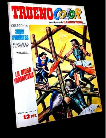 MUY BUEN ESTADO EL CAPITAN TRUENO COLOR 285 COLECCION SUPER AVENTURAS 1693 BRUGUERA