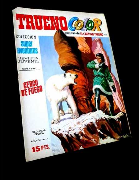 MUY BUEN ESTADO EL CAPITAN TRUENO COLOR 59 COLECCION SUPER AVENTURAS 1835 BRUGUERA