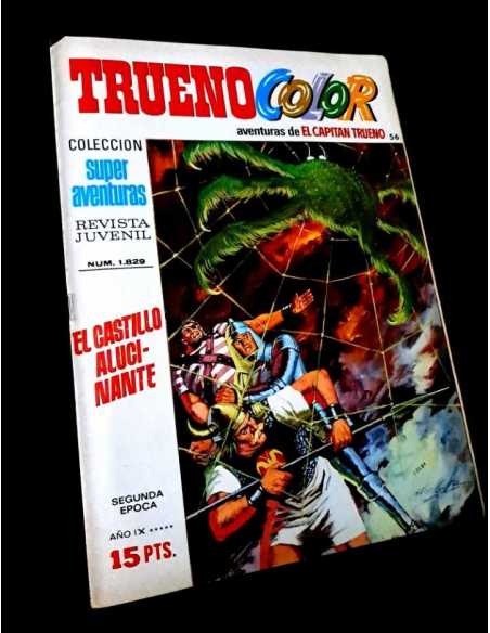 MUY BUEN ESTADO EL CAPITAN TRUENO COLOR 56 COLECCION SUPER AVENTURAS 1829 BRUGUERA