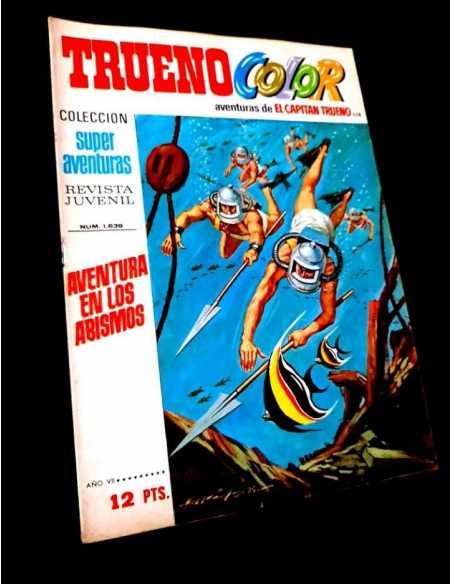 MUY BUEN ESTADO EL CAPITAN TRUENO COLOR 258 COLECCION SUPER AVENTURAS 1639 BRUGUERA