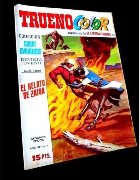 MUY BUEN ESTADO EL CAPITAN TRUENO COLOR 53 COLECCION SUPER AVENTURAS 1823 BRUGUERA