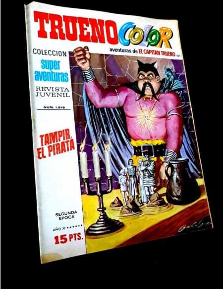 MUY BUEN ESTADO EL CAPITAN TRUENO COLOR 101 COLECCION SUPER AVENTURAS 1919 BRUGUERA