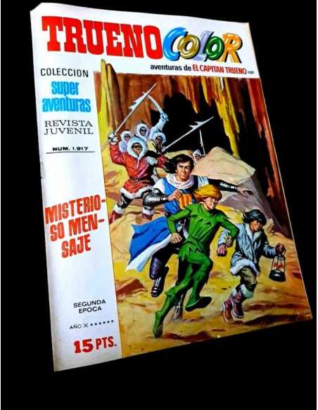 MUY BUEN ESTADO EL CAPITAN TRUENO COLOR 100 COLECCION SUPER AVENTURAS 1917 BRUGUERA