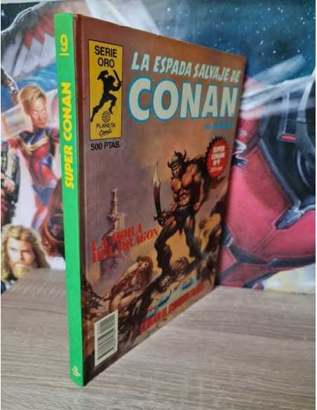 CASI EXCELENTE ESTADO SUPER CONAN 9 TAPA DURA 1° PRIMERA EDICIÓN PLANETA COMICS