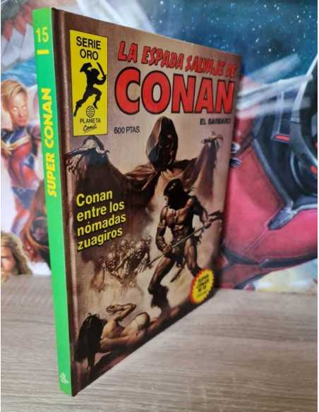 EXCELENTE ESTADO SUPER CONAN 15 TAPA DURA 1° PRIMERA EDICIÓN PLANETA COMICS