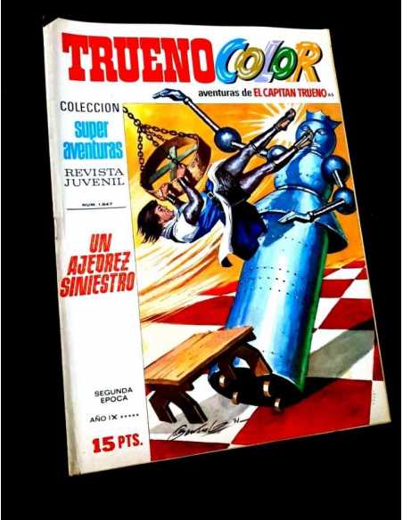 MUY BUEN ESTADO EL CAPITAN TRUENO COLOR 65 COLECCION SUPER AVENTURAS 1847 BRUGUERA