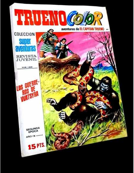 MUY BUEN ESTADO EL CAPITAN TRUENO COLOR 64 COLECCION SUPER AVENTURAS 1845 BRUGUERA
