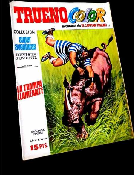 MUY BUEN ESTADO EL CAPITAN TRUENO COLOR 63 COLECCION SUPER AVENTURAS 1843 BRUGUERA