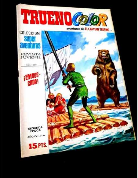 MUY BUEN ESTADO EL CAPITAN TRUENO COLOR 61 COLECCION SUPER AVENTURAS 1839 BRUGUERA