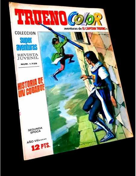 MUY BUEN ESTADO EL CAPITAN TRUENO COLOR 6 COLECCION SUPER AVENTURAS 1729 BRUGUERA