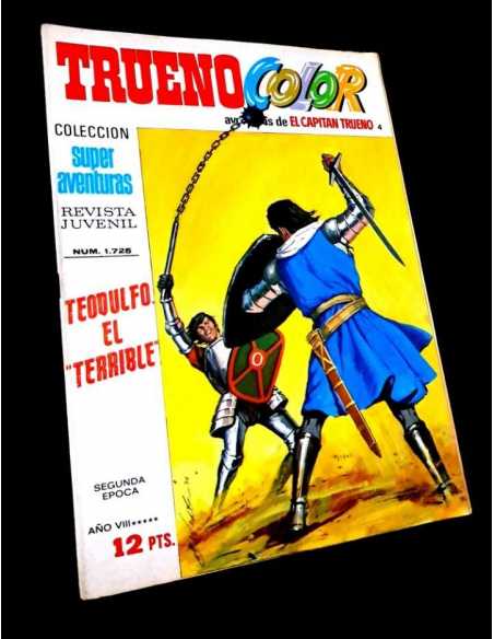 MUY BUEN ESTADO EL CAPITAN TRUENO COLOR 4 COLECCION SUPER AVENTURAS 1725 BRUGUERA