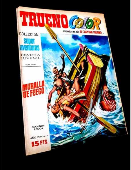 MUY BUEN ESTADO EL CAPITAN TRUENO COLOR 29 COLECCION SUPER AVENTURAS 1775 BRUGUERA