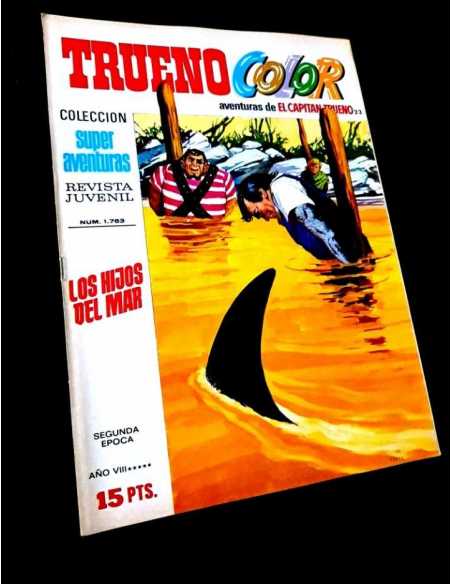 MUY BUEN ESTADO EL CAPITAN TRUENO COLOR 23 COLECCION SUPER AVENTURAS 1763 BRUGUERA
