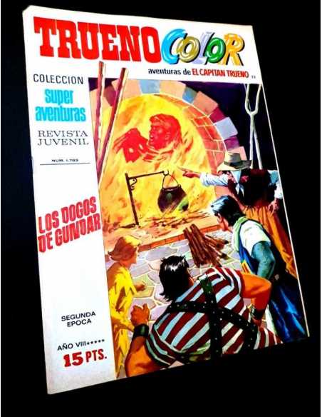 MUY BUEN ESTADO EL CAPITAN TRUENO COLOR 33 COLECCION SUPER AVENTURAS 1783 BRUGUERA