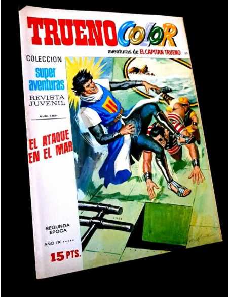 MUY BUEN ESTADO EL CAPITAN TRUENO COLOR 52 COLECCION SUPER AVENTURAS 1821 BRUGUERA