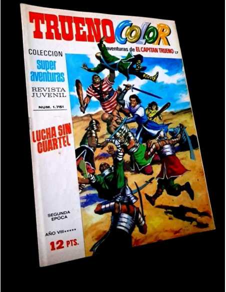 MUY BUEN ESTADO EL CAPITAN TRUENO COLOR 17 COLECCION SUPER AVENTURAS 1751 BRUGUERA