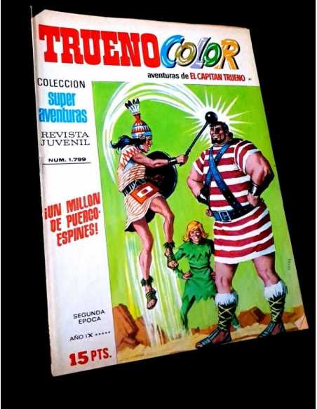 MUY BUEN ESTADO EL CAPITAN TRUENO COLOR 41 COLECCION SUPER AVENTURAS 1799 BRUGUERA