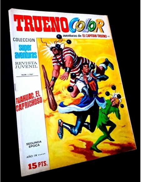 MUY BUEN ESTADO EL CAPITAN TRUENO COLOR 40 COLECCION SUPER AVENTURAS 1797 BRUGUERA