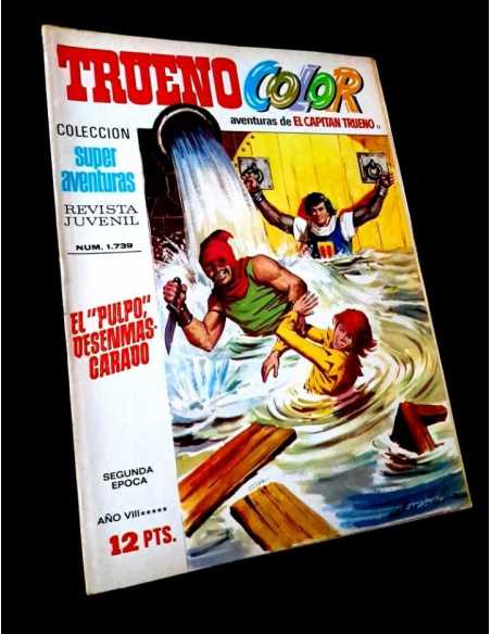 MUY BUEN ESTADO EL CAPITAN TRUENO COLOR 11 COLECCION SUPER AVENTURAS 1739 BRUGUERA