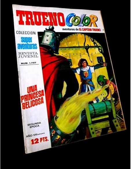 MUY BUEN ESTADO EL CAPITAN TRUENO COLOR 10 COLECCION SUPER AVENTURAS 1737 BRUGUERA