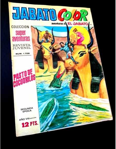 MUY BUEN ESTADO JABATO COLOR 62 COLECCION SUPER AVENTURAS 1728 BRUGUERA