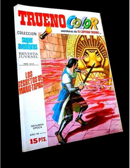 MUY BUEN ESTADO EL CAPITAN TRUENO COLOR 48 COLECCION SUPER AVENTURAS 1813 BRUGUERA