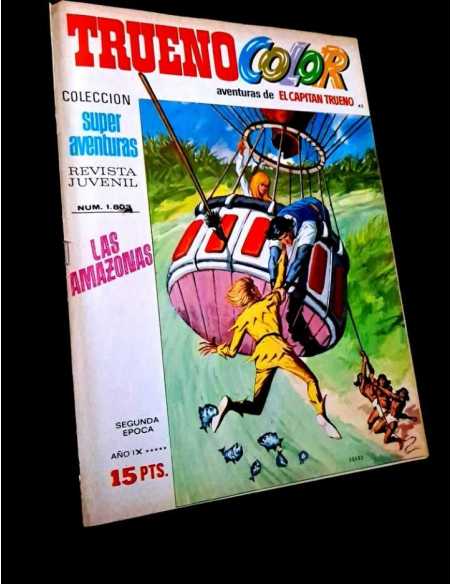 MUY BUEN ESTADO EL CAPITAN TRUENO COLOR 43 COLECCION SUPER AVENTURAS 1803 BRUGUERA