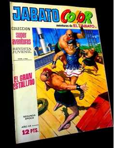 MUY BUEN ESTADO JABATO COLOR 50 COLECCION SUPER AVENTURAS...