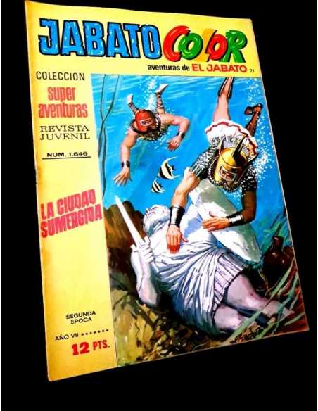 MUY BUEN ESTADO JABATO COLOR 21 COLECCION SUPER AVENTURAS 1646 BRUGUERA