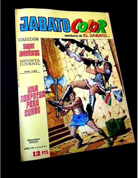 MUY BUEN ESTADO JABATO COLOR 32 COLECCION SUPER AVENTURAS 1668 BRUGUERA