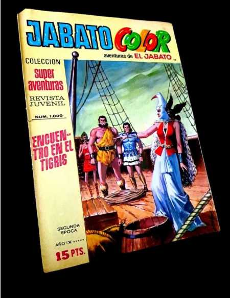 MUY BUEN ESTADO JABATO COLOR 98 COLECCION SUPER AVENTURAS 1800 BRUGUERA
