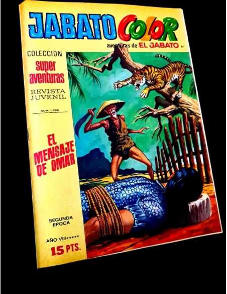 MUY BUEN ESTADO JABATO COLOR 81 COLECCION SUPER AVENTURAS 1766 BRUGUERA