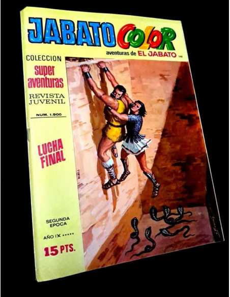 MUY BUEN ESTADO JABATO COLOR 148 COLECCION SUPER AVENTURAS 1900 BRUGUERA