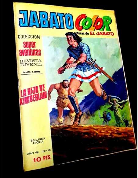 MUY BUEN ESTADO JABATO COLOR 14 COLECCION SUPER AVENTURAS 1208 BRUGUERA