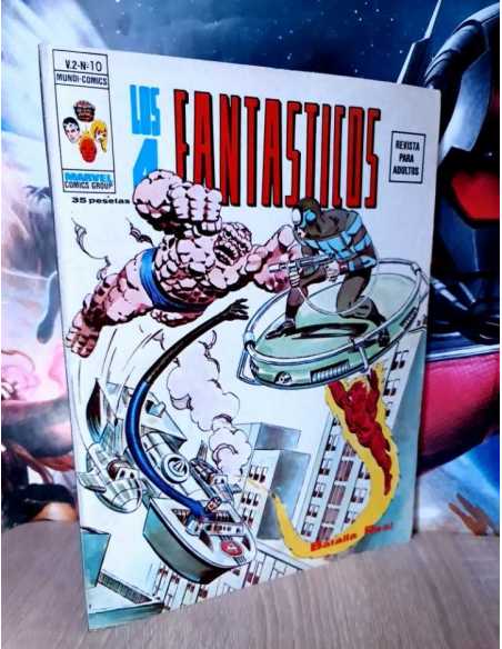 EXCELENTE ESTADO LOS 4 FANTASTICOS 10 VOL II MUNDI COMICS VERTICE