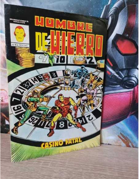 MUY BUEN ESTADO EL HOMBRE DE HIERRO 4 MUNDICOMICS VÉRTICE
