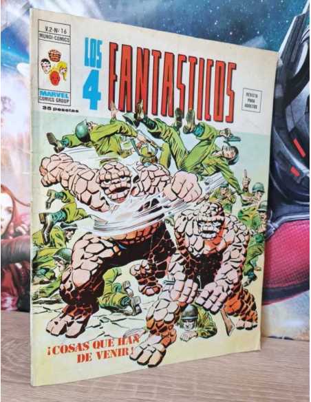 BUEN ESTADO LOS 4 FANTASTICOS 16 VOL II MUNDI COMICS VERTICE
