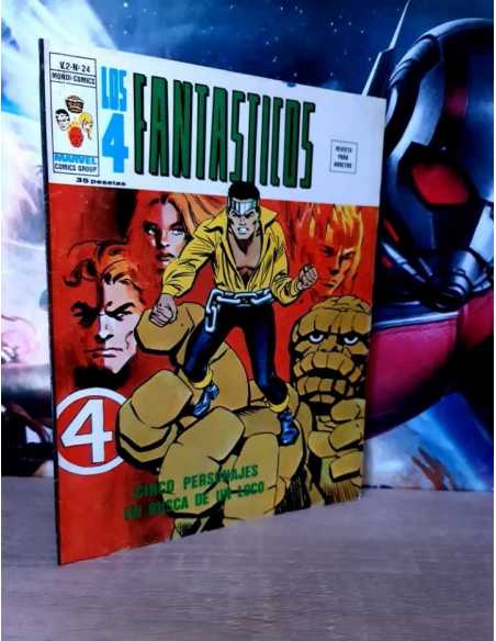 EXCELENTE ESTADO LOS 4 FANTASTICOS 24 VOL II MUNDI COMICS VERTICE