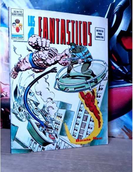 EXCELENTE ESTADO LOS 4 FANTASTICOS 10 VOL II MUNDI COMICS VERTICE
