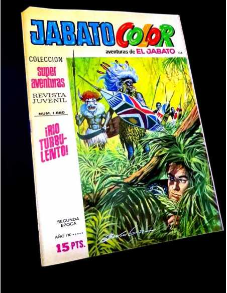 MUY BUEN ESTADO JABATO COLOR 138 COLECCION SUPER AVENTURAS 1880 BRUGUERA