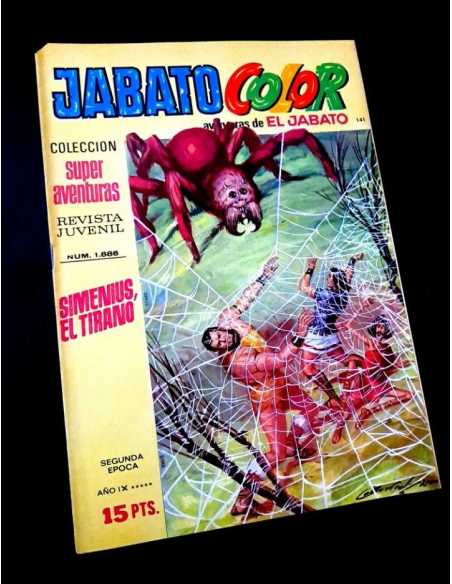 MUY BUEN ESTADO JABATO COLOR 141 COLECCION SUPER AVENTURAS 1886 BRUGUERA