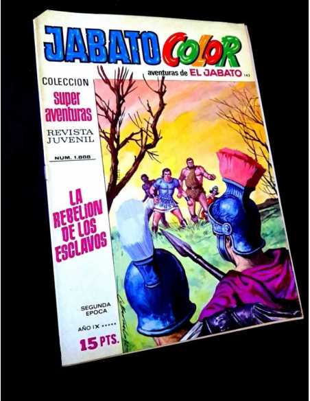 MUY BUEN ESTADO JABATO COLOR 142 COLECCION SUPER AVENTURAS 1888 BRUGUERA