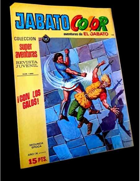 MUY BUEN ESTADO JABATO COLOR 128 COLECCION SUPER AVENTURAS 1860 BRUGUERA