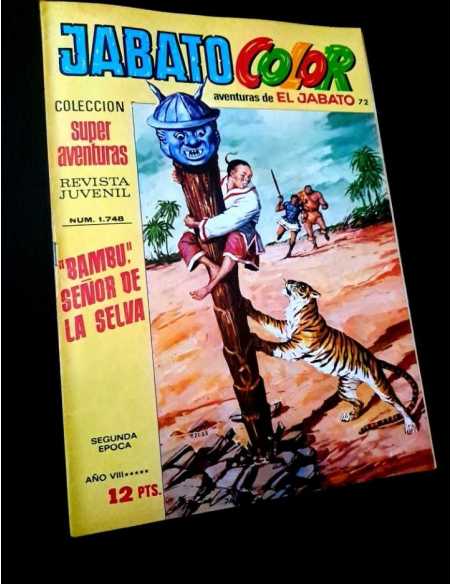 MUY BUEN ESTADO JABATO COLOR 72 COLECCION SUPER AVENTURAS 1748 BRUGUERA