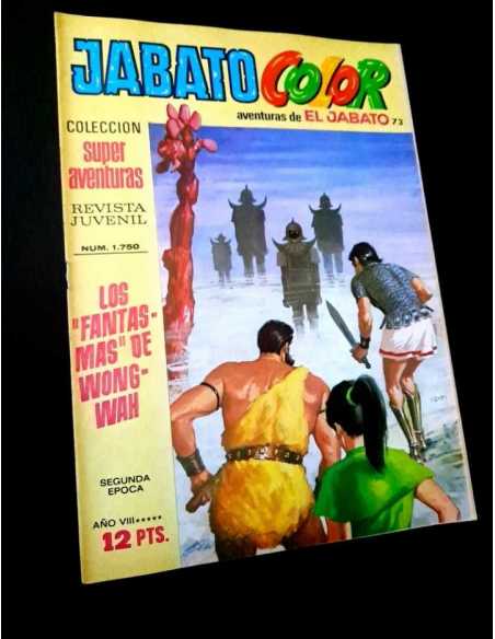 MUY BUEN ESTADO JABATO COLOR 73 COLECCION SUPER AVENTURAS 1750 BRUGUERA