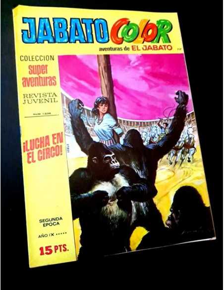 MUY BUEN ESTADO JABATO COLOR 117 COLECCION SUPER AVENTURAS 1838 BRUGUERA