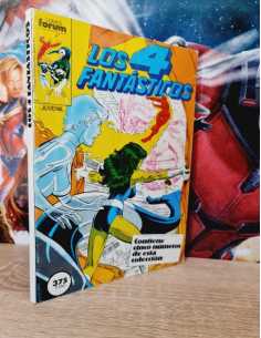 MUY BUEN ESTADO LOS 4 FANTASTICOS 66 AL 70 RETAPADO...