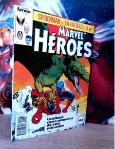 CASI EXCELENTE ESTADO MARVEL HÉROES RETAPADO 31 AL 35...
